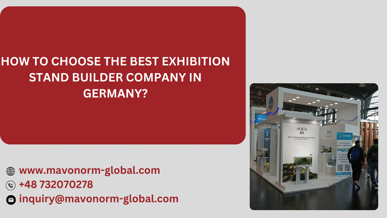 The Best Exhibition Stand Builder Company in Germany